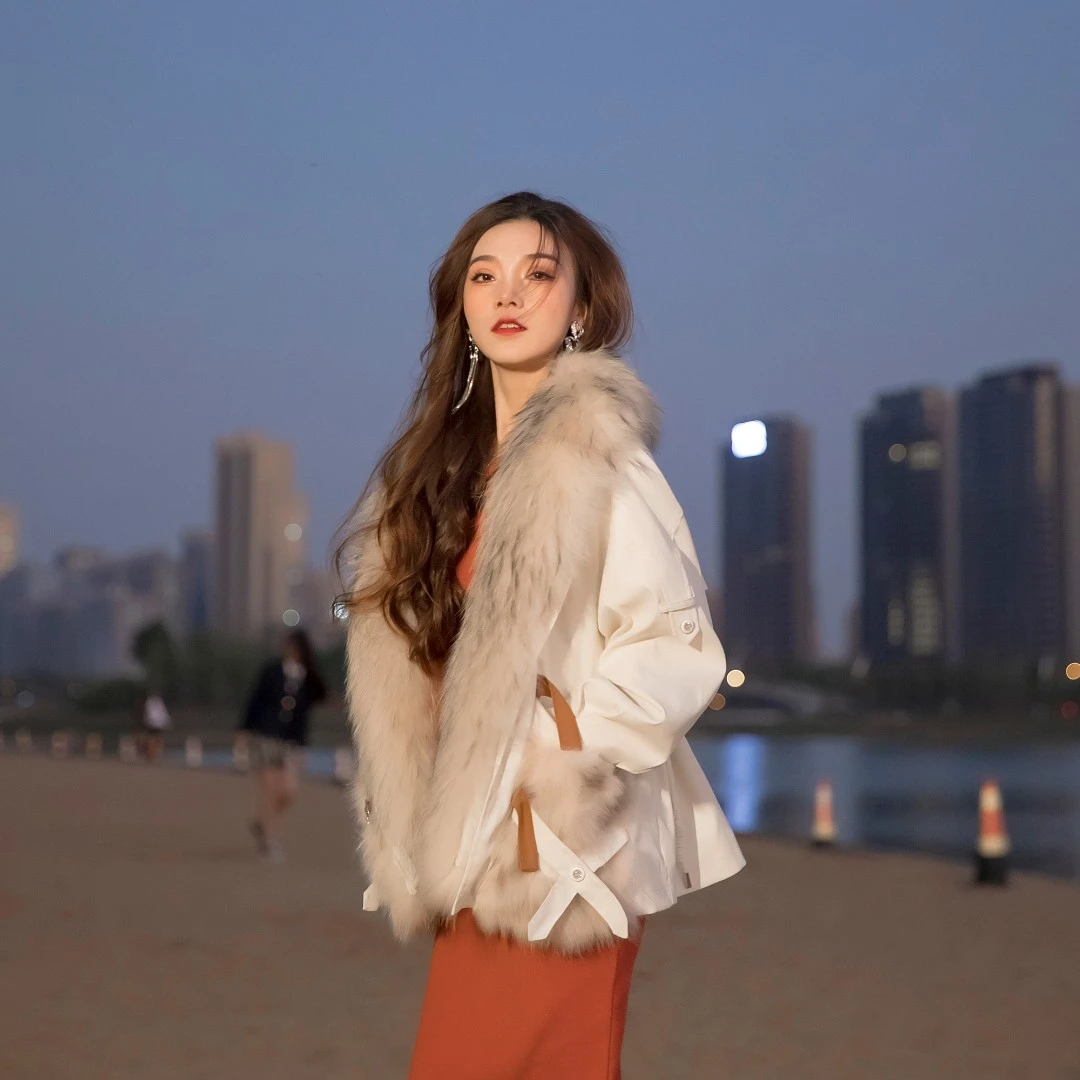 人造皮草 千屿Sheil明星定制 “梦里花”爆款皮草PC/0919-510218