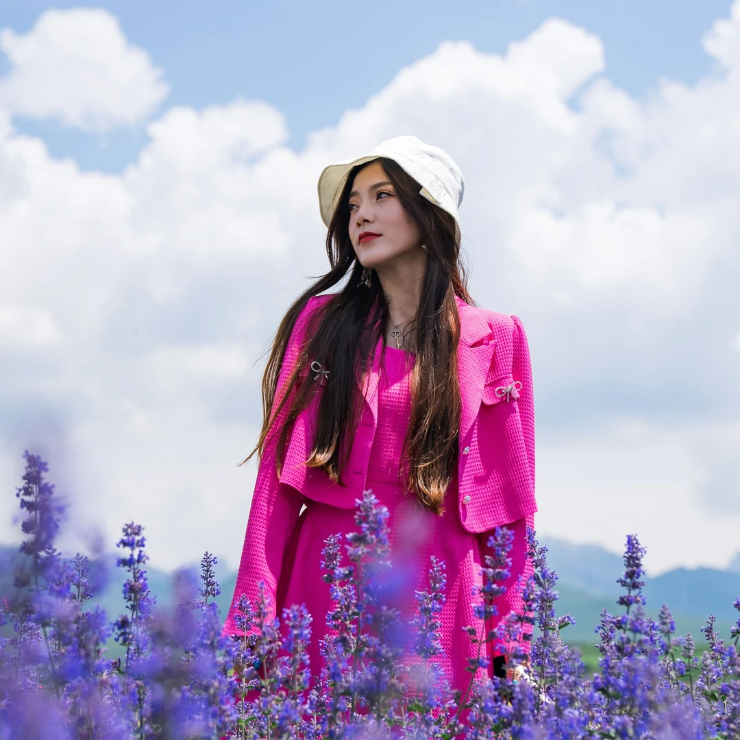 千屿Sheila春夏外套连衣裙两件套装女2025新款爆款洋气 310317