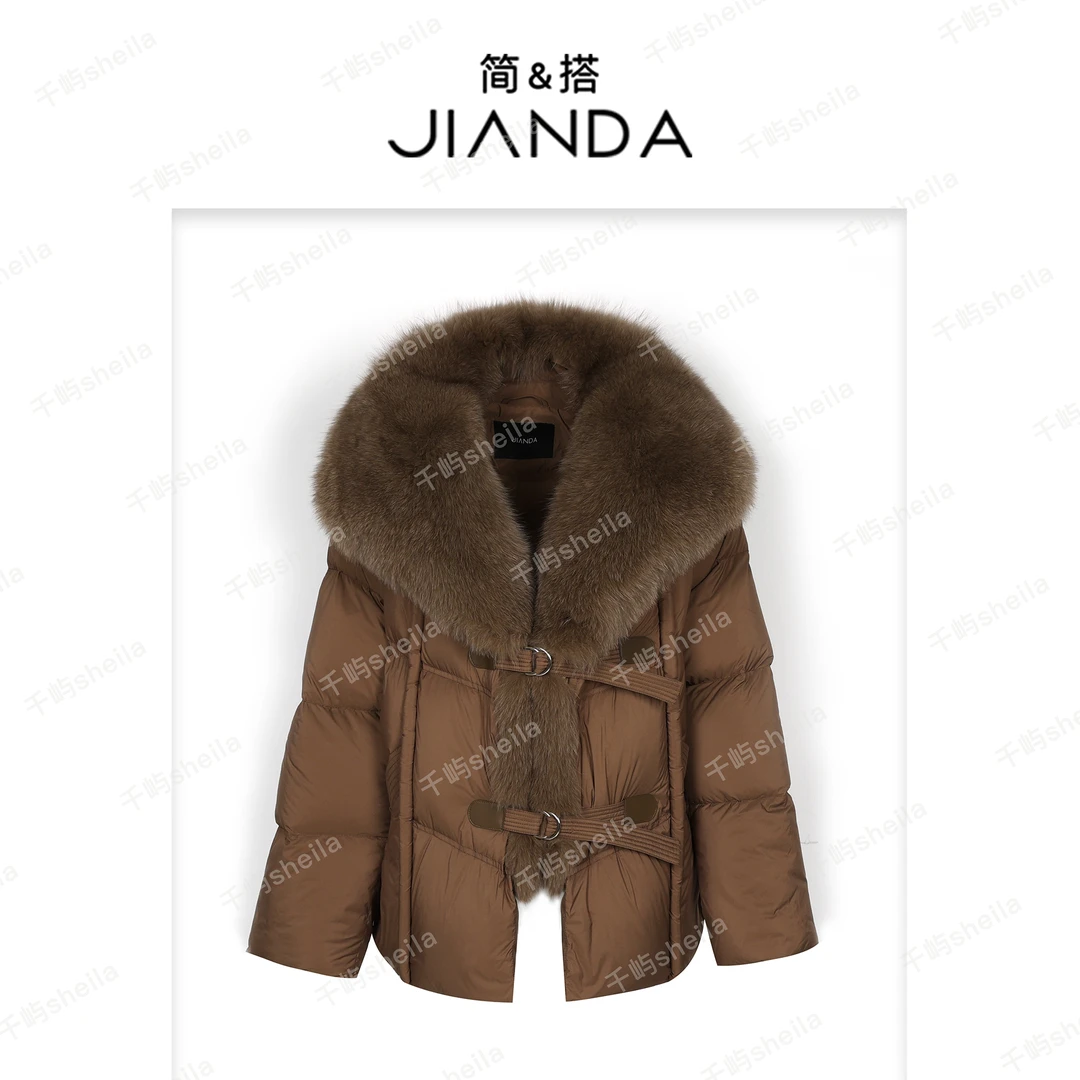 【千屿Sheila】狐狸毛鹅绒服244-ERF/1125-8278