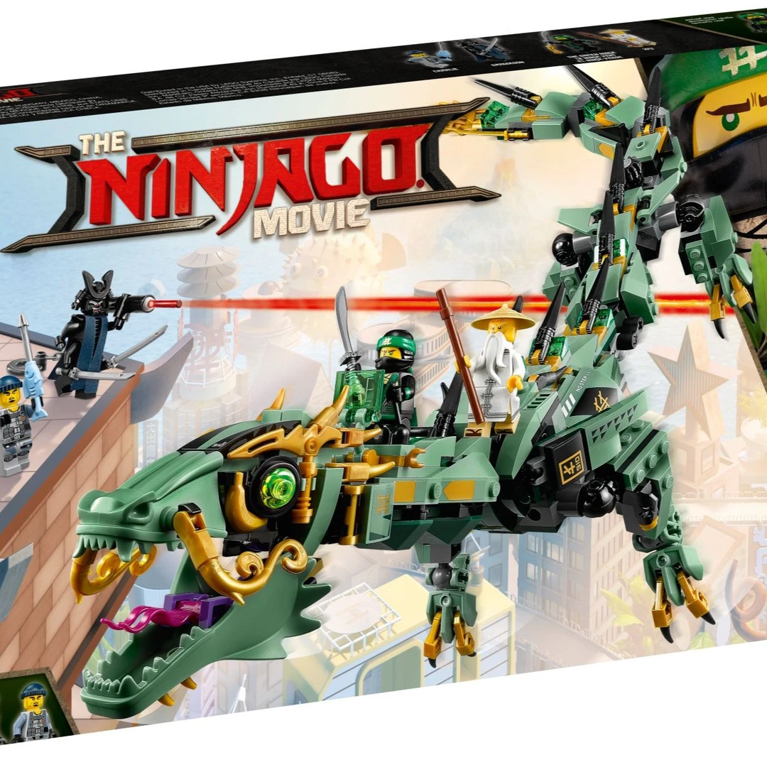 绿忍者的飞天机甲神龙70612收藏版（展品回盒）