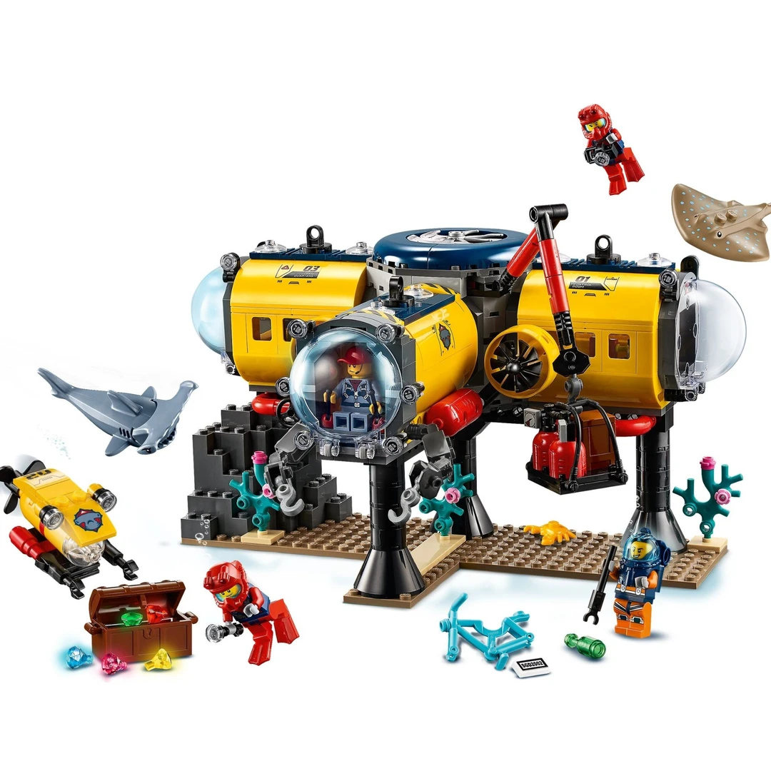 60265海洋探险基地收藏版（展品回盒）