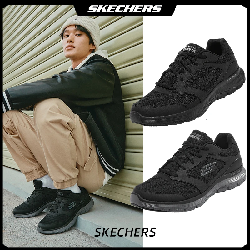 斯凯奇男鞋秋冬透气简约轻便户外防滑耐磨软底男士运动跑步休闲鞋