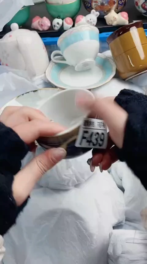 【闪购商品】玻璃茶盏F439