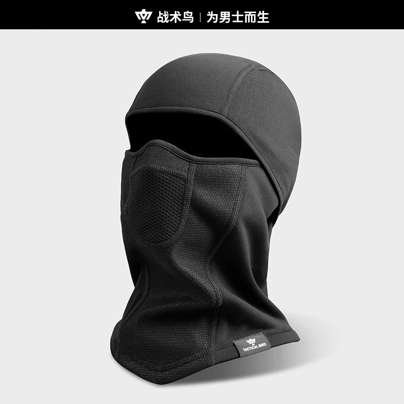 战术鸟冬天骑行防寒防风面罩男冬季骑车保暖全脸防护口罩机车头套