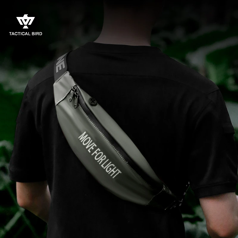 战术鸟(男士专用)跑步运动腰包夏天防水手机包小挎包户外晨跑钥匙