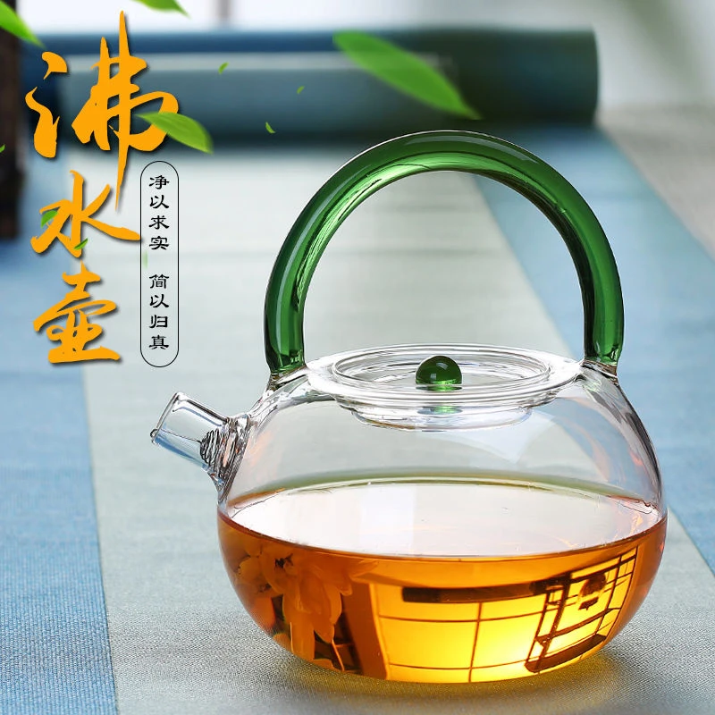 围炉煮茶炭火煮茶器 煮茶壶电陶炉煮茶炮口壶电陶炉烧水耐高温