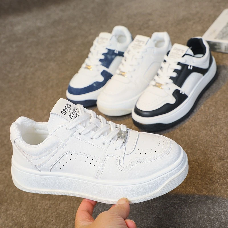 004女童运动鞋韩版秋季新款儿童时尚运动鞋中大童软底跑步板鞋潮