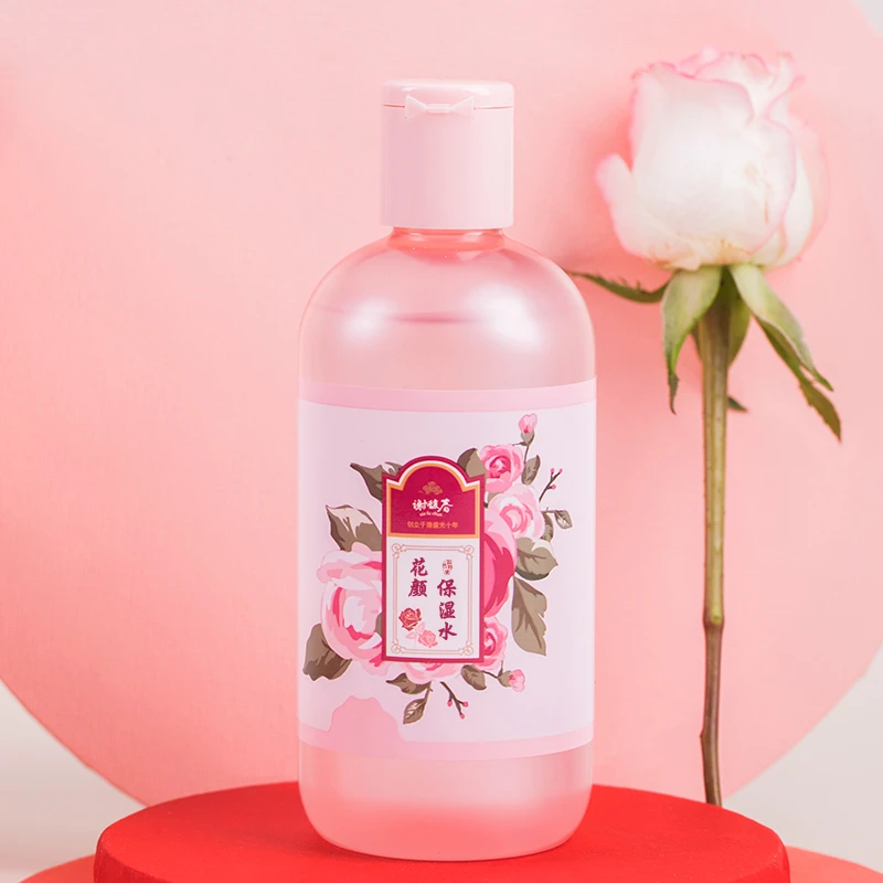 谢馥春新品谢馥春花颜保湿水玫瑰花水大瓶爽肤水