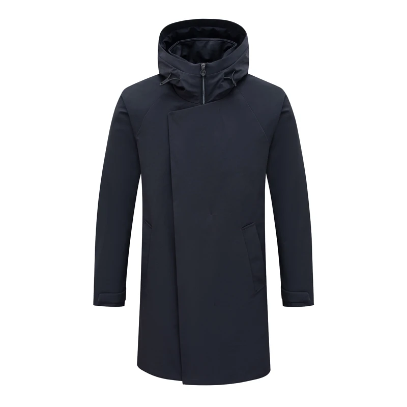 SV26波秋冬男英伦风羽绒服 鹅绒拉链商务休闲保暖防风防雨外套