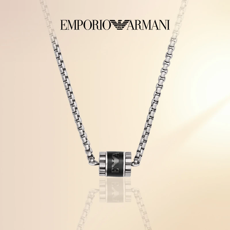 Armani阿玛尼项链男高级时尚潮流嘻哈小蛮腰 EGS2844040