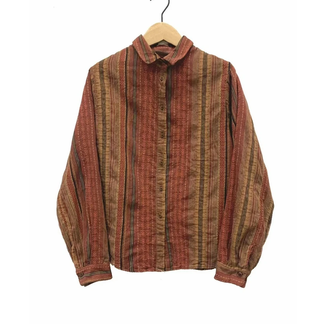 左岸迷香衬衣长袖衬衫1018