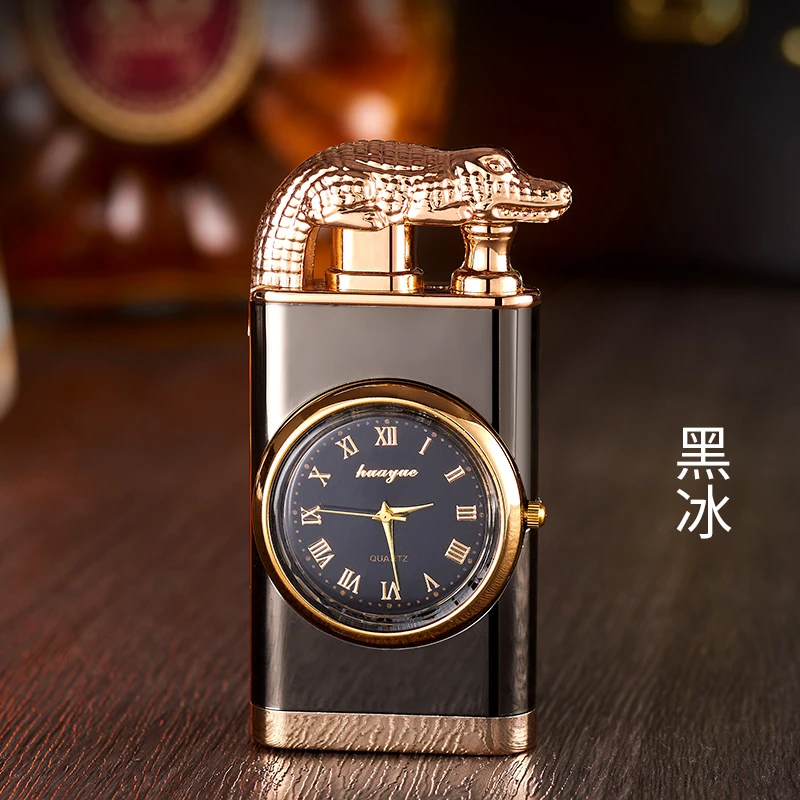 新款高端防风表盘打火机炫酷创意高颜值礼盒装送亲友礼物