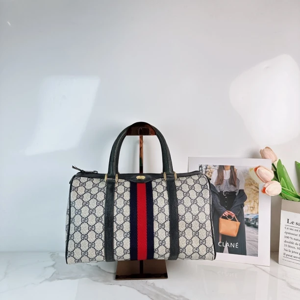95新 GUCCI/古驰 时尚老花30波士顿