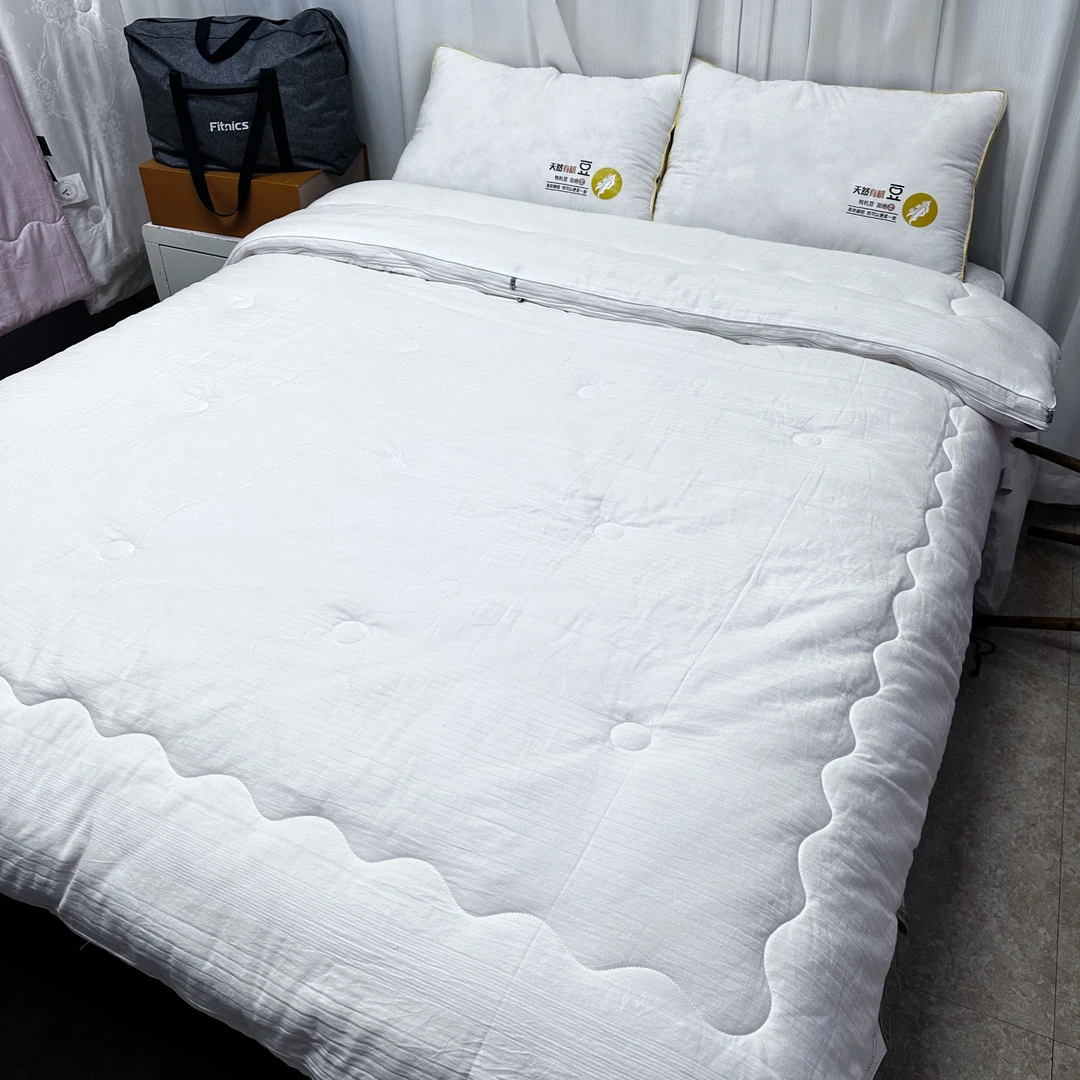 保暖加厚被子 加厚子母被 糯棉大豆羊毛子母被