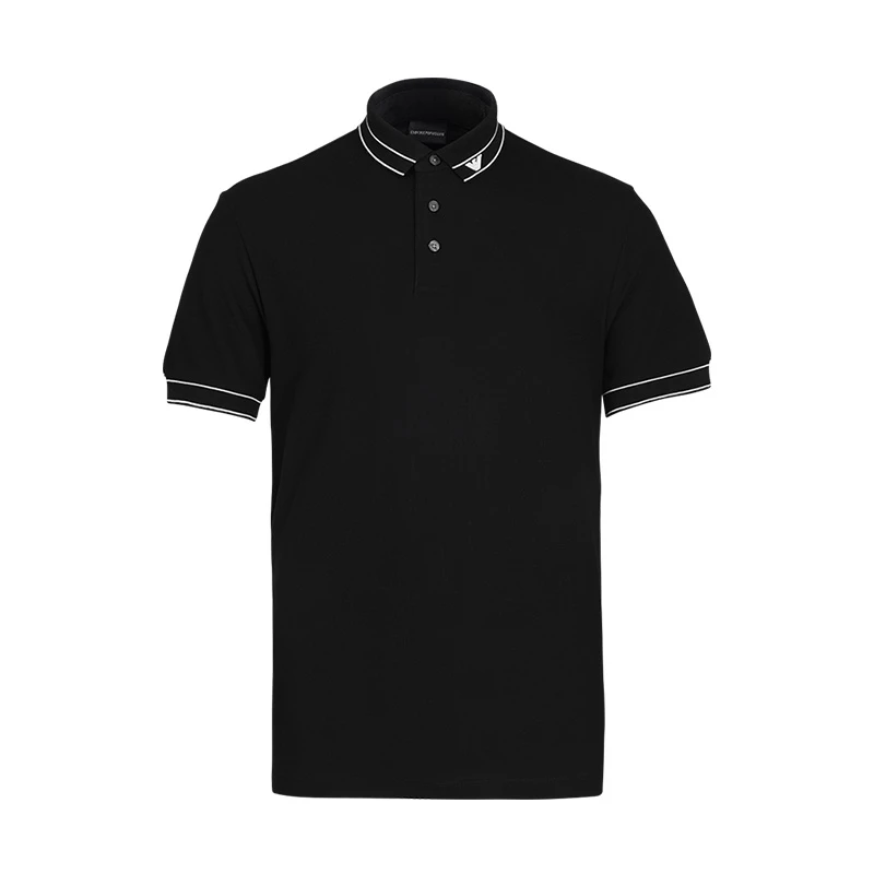 Emporio Armani/安普里奥·阿玛尼夏季时尚针织翻领polo衫男11940