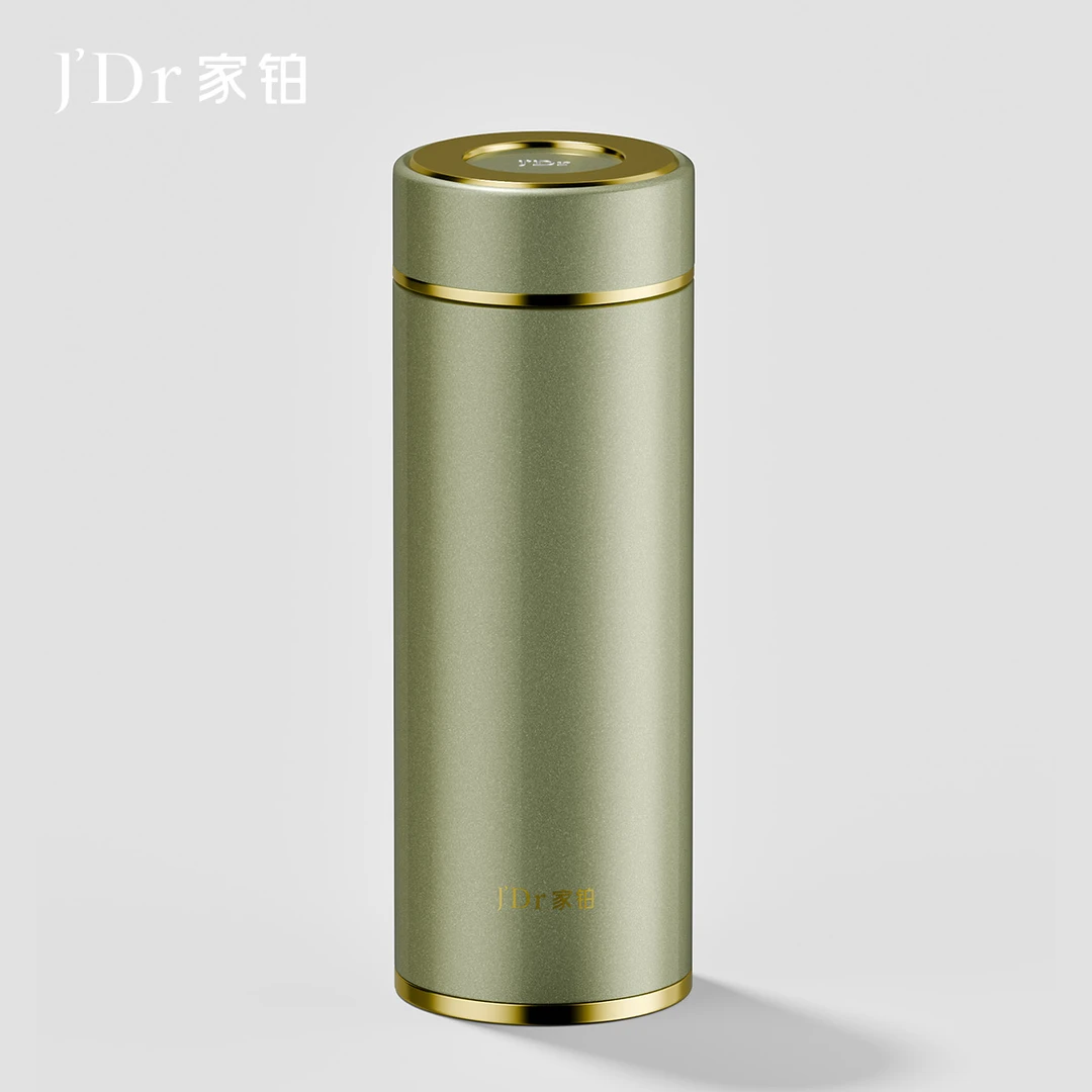 J'Dr/家铂高档保温杯车载大容量便携茶水杯商务简约家用办公送礼