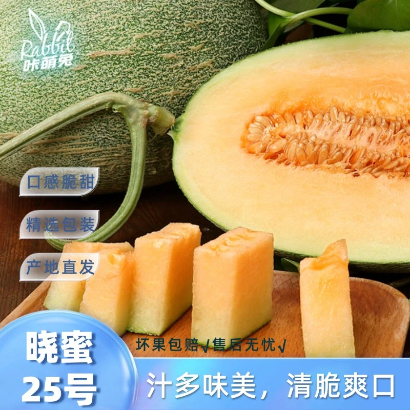 【咔萌兔】晓蜜25号4-5斤2个装汁多味美清脆爽口正宗应季