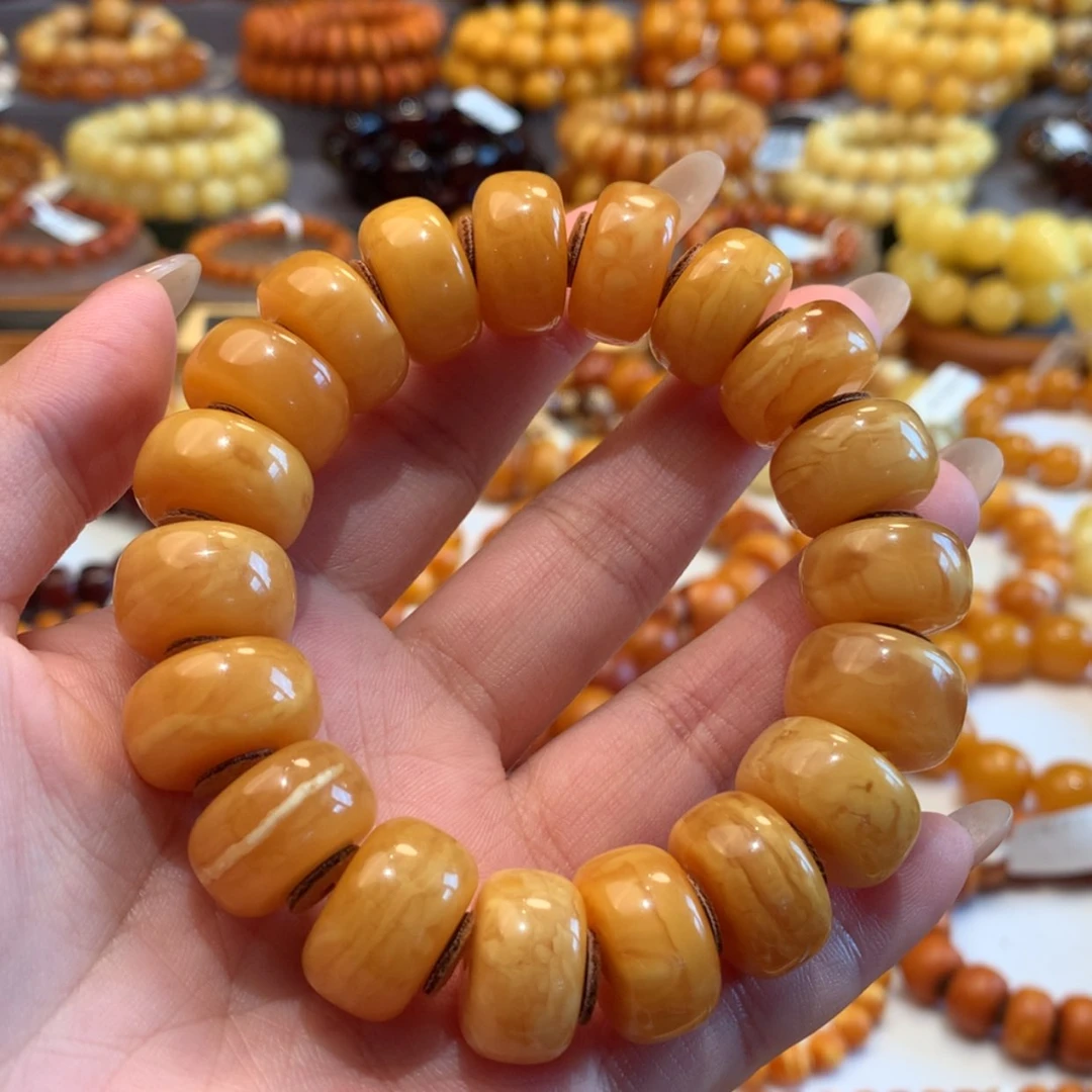 【闪购商品】蜜蜡手串未镶嵌蜜蜡手串