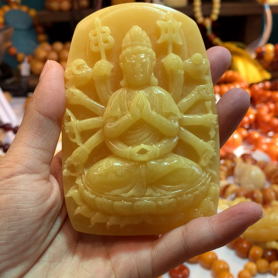 【闪购商品】琥珀吊坠(不含链)未镶嵌逍*子