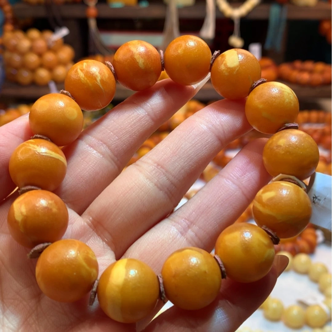 【闪购商品】蜜蜡手串未镶嵌蜜蜡手串