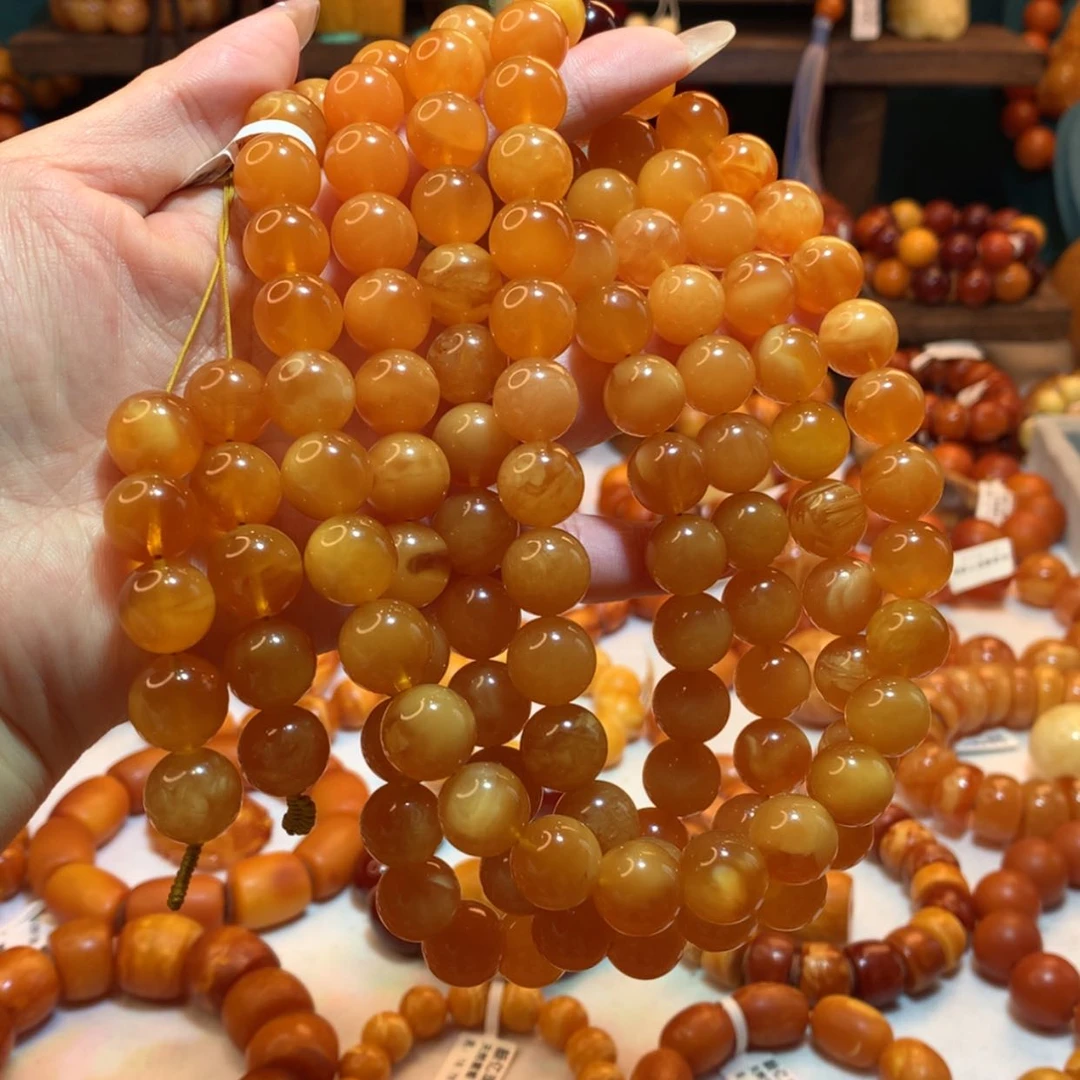 【闪购商品】蜜蜡手链未镶嵌蜜蜡手链