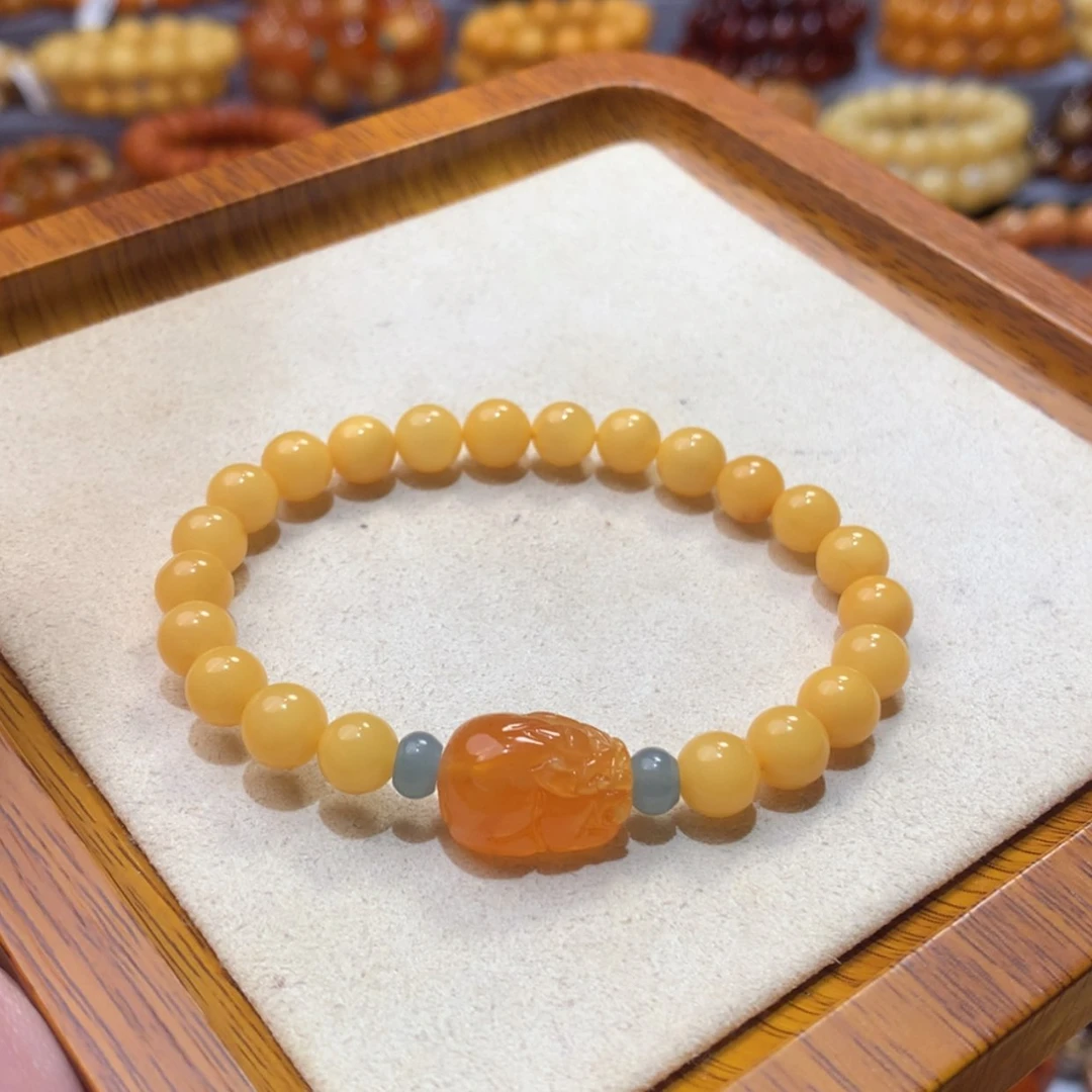 【闪购商品】蜜蜡手串未镶嵌蜜蜡手串