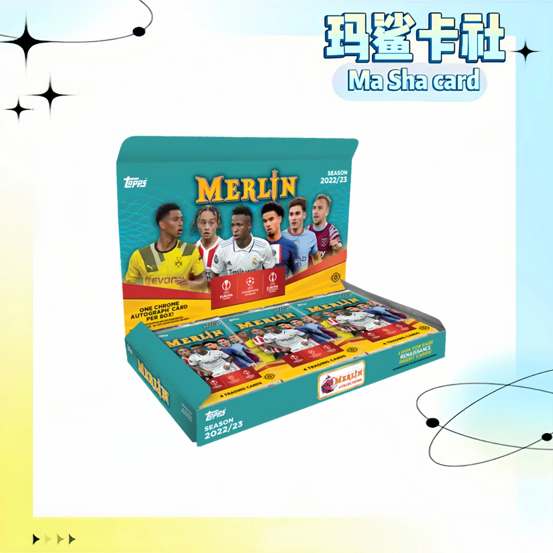 Topps 22-23赛季 欧冠梅林hobby球星卡盲盒（默认代拆）