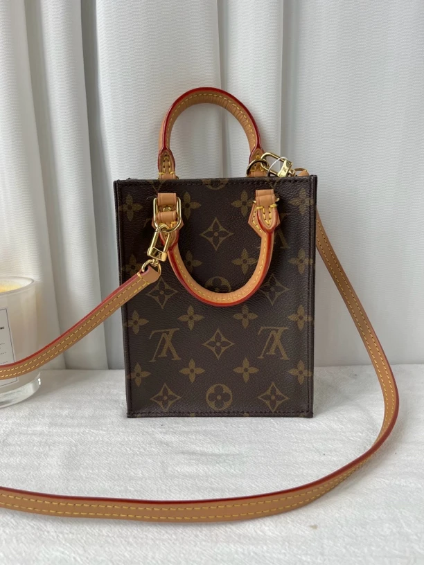 99新 LouisVuitton/路易威登 LV全原老花迷你琴谱手提单肩斜挎包