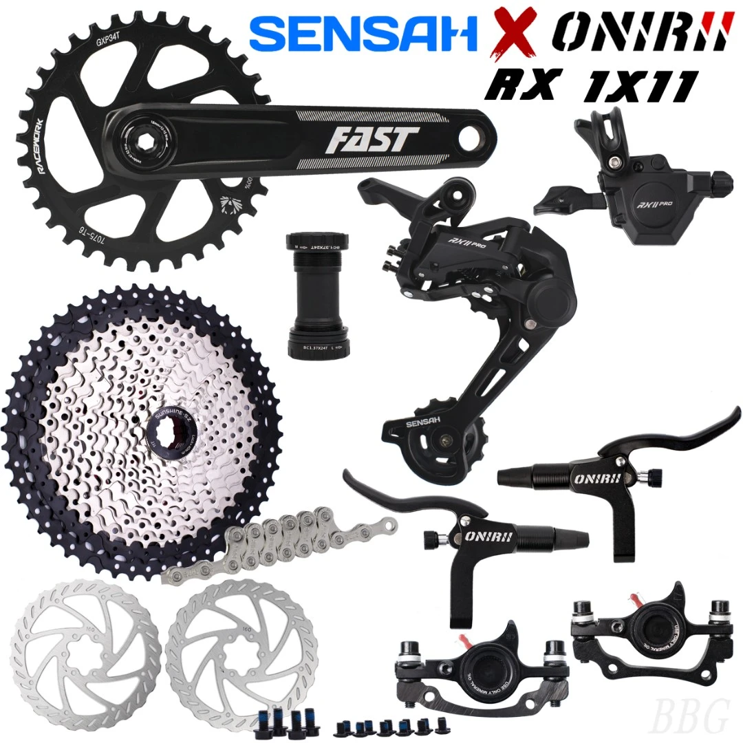 ONIRIISENSAH顺泰套件 CRX PRO山地车自行车11速大套变速速器