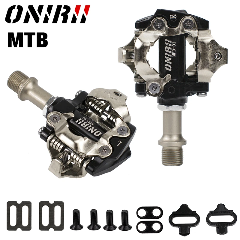 ONIRII 奥利尼 山地自行车自锁脚踏山地车锁踏M520M530M540XTXTR