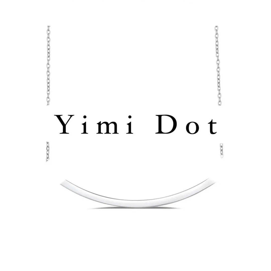 坠链均925银 【微笑无钻中号项链】简约百搭气质时尚素款女士