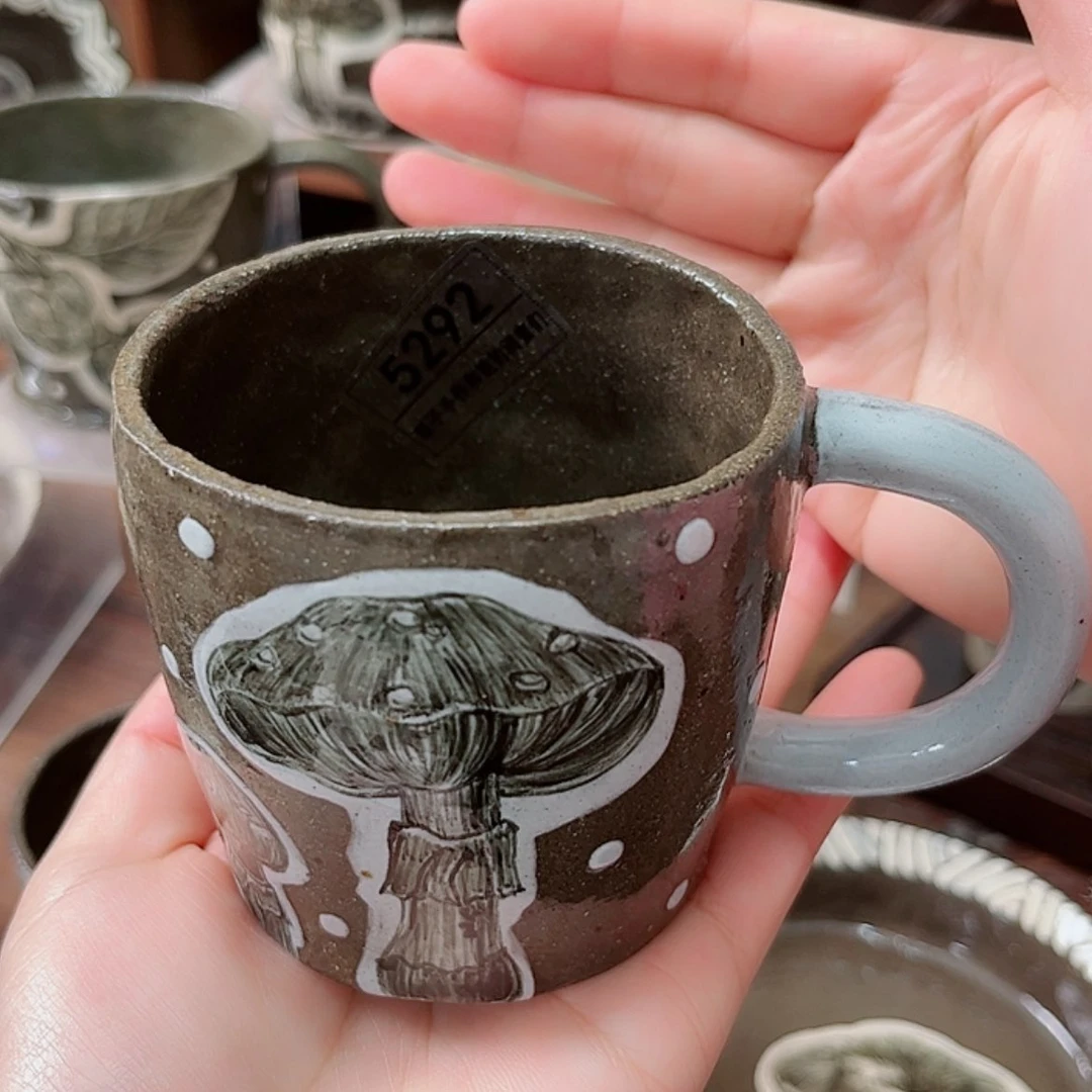 【闪购商品】瓷杯蘑**萌5292