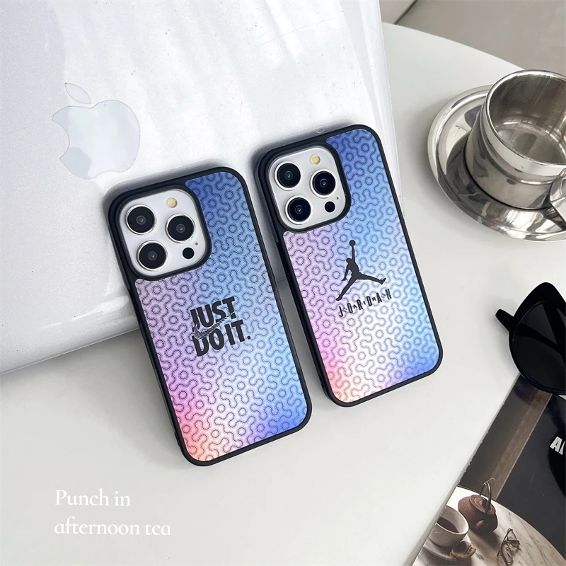 磁吸款炫彩飞人壳适用iPhone16promax手机壳苹果15磨砂14国风13壳