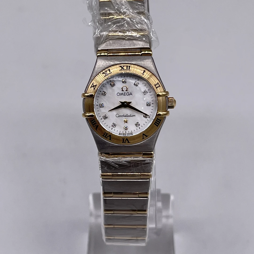 95新 Omega/欧米茄 嘉兴慕时名品，欧米茄星座腕表，石英，22.5