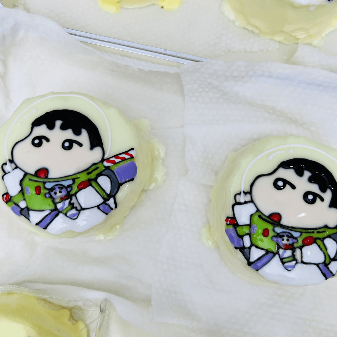 小新巴斯光年蛋糕捏捏纯手工制作捏捏 微瑕 实物以直播间为准