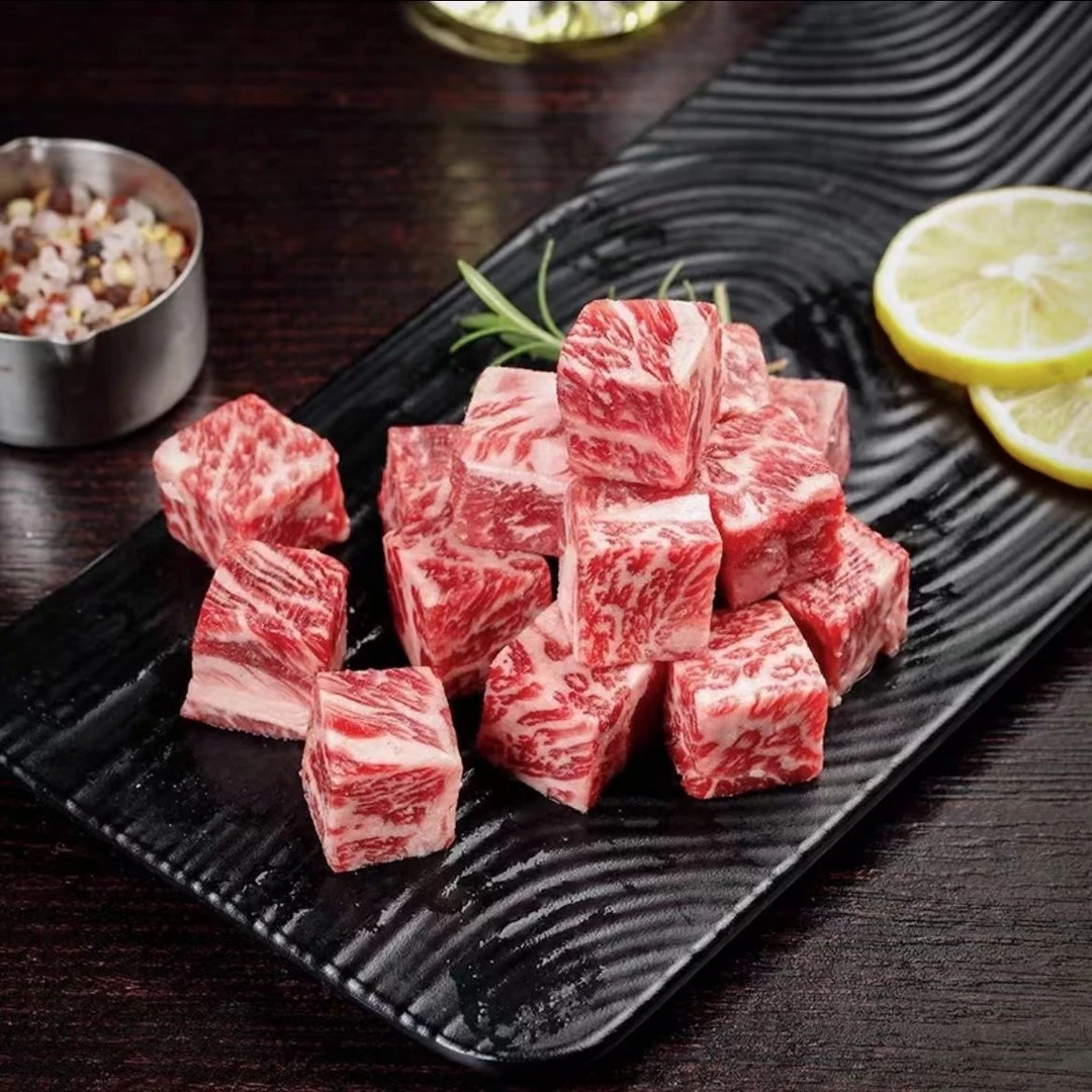 【澳尔兰】和牛牛肉粒400g*3包 烧烤爆汁 奶香味十足【T】【清真食品】