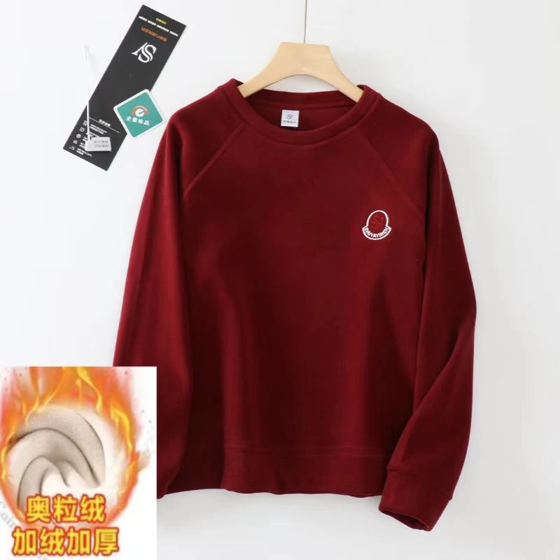 2024年新款休闲百搭宽松舒适圆领柔软亲肤女士卫衣