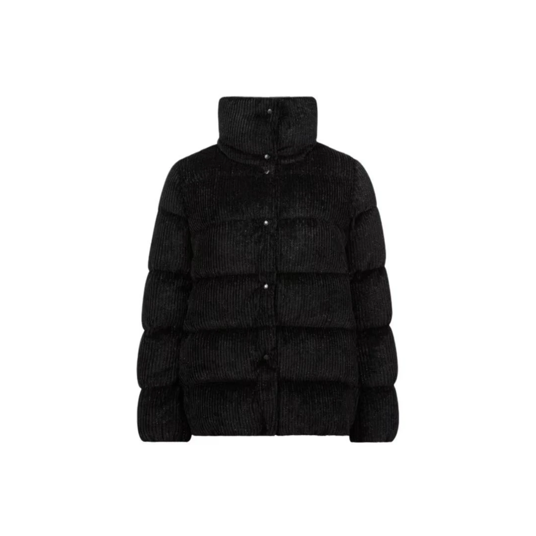 全新未使用 MONCLER 24秋冬Cochevisse 黑色细闪羽绒 女款