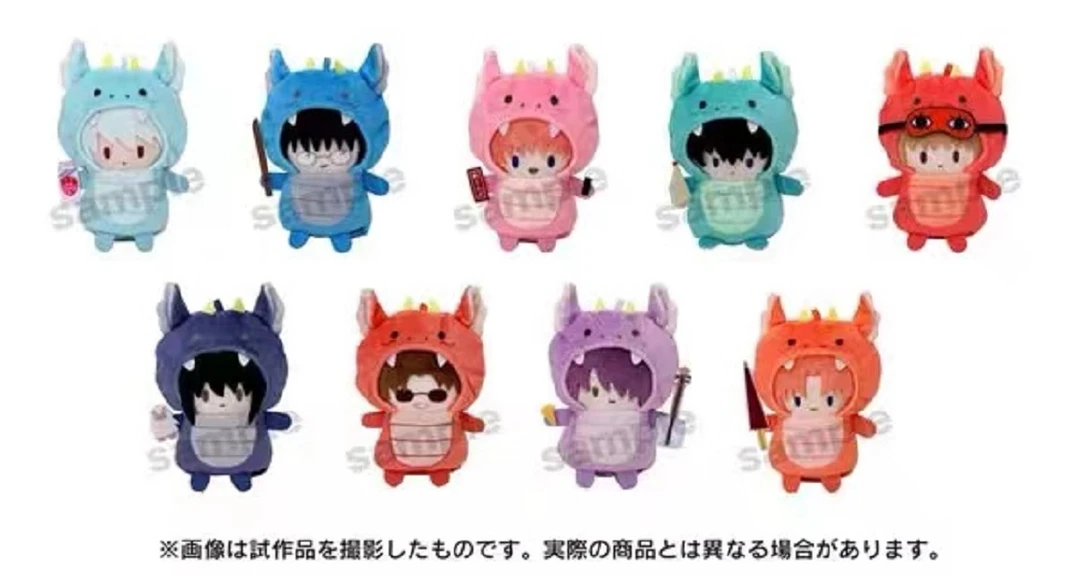 【国内现货】银魂PUPPELA小恐龙指偶挂件 Q版玩偶盲抽