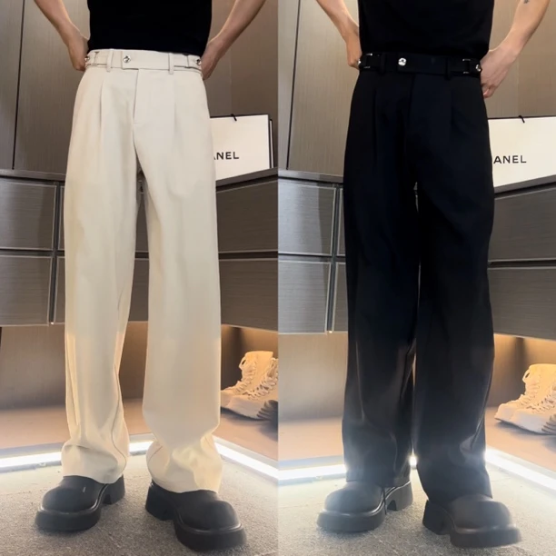 裤子A651男士高品质腰部设计款休闲西裤