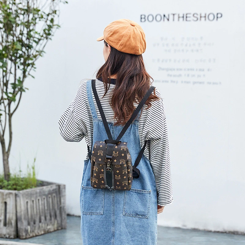 108夏季轻奢高端时尚高品质网红气质双肩包