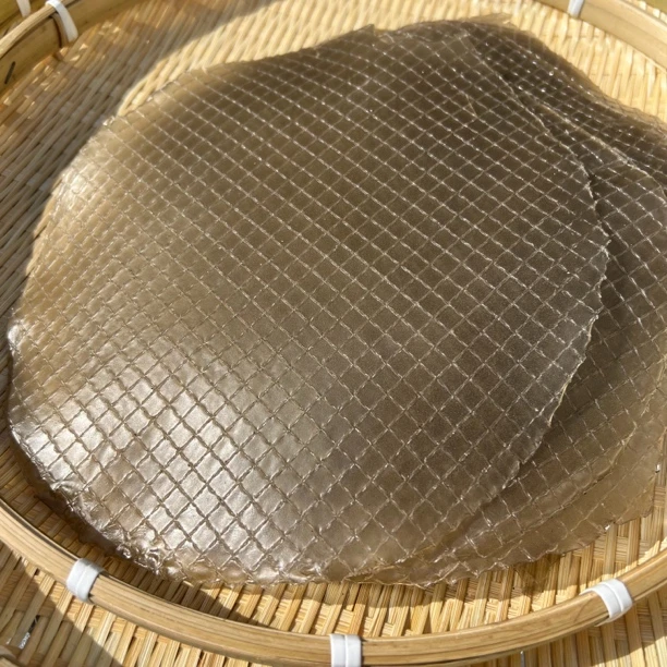 杨涛的乡村生活纯手工无添加农家手工红薯粉皮地瓜皮凉拌炒菜火锅