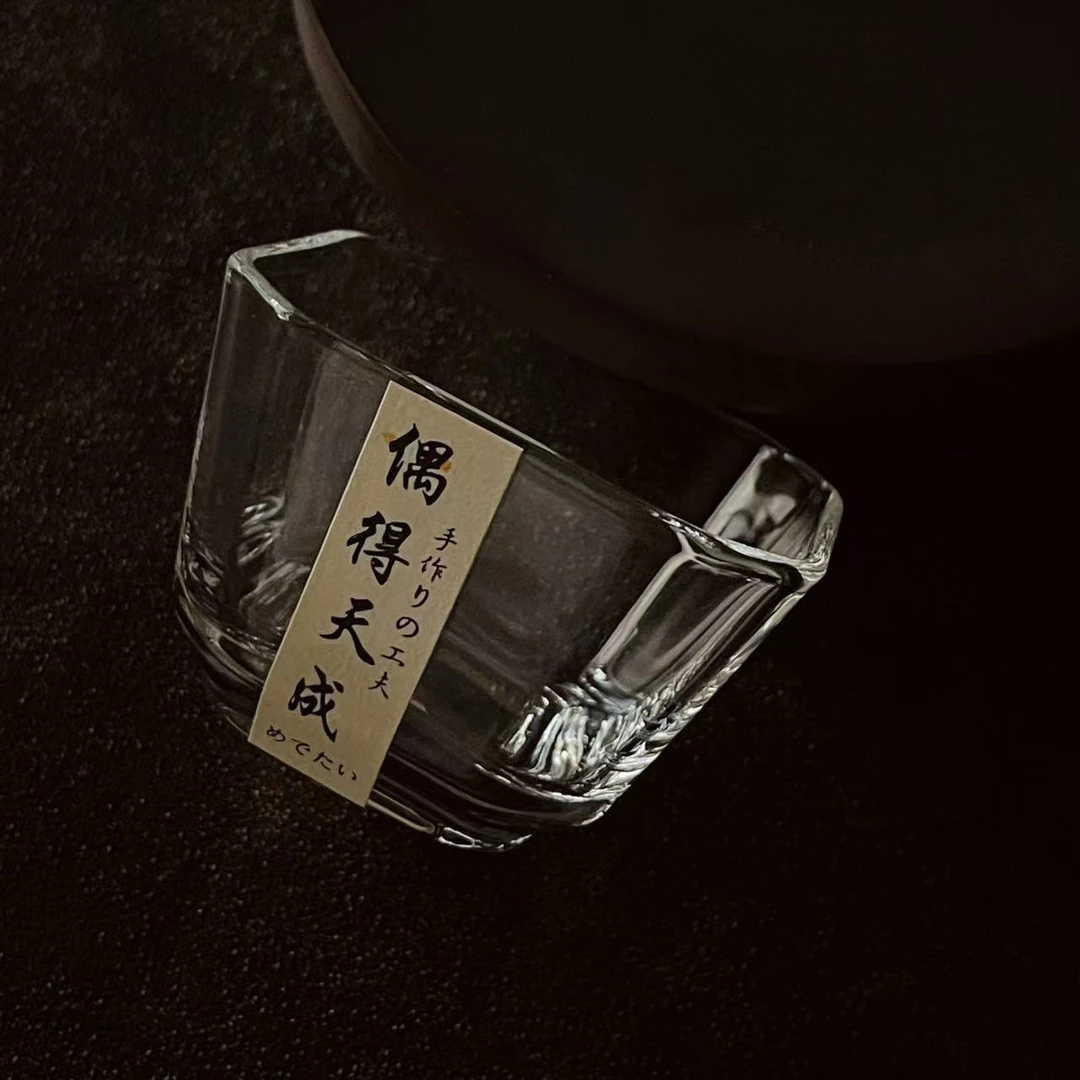 【玻璃方口杯30号】定制杯 茶样