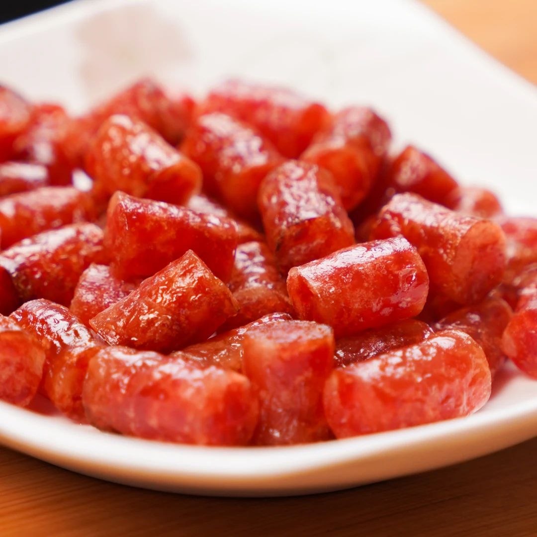 磨黑古镇云南特产磨黑生态猪冰糖小甜肠500克装