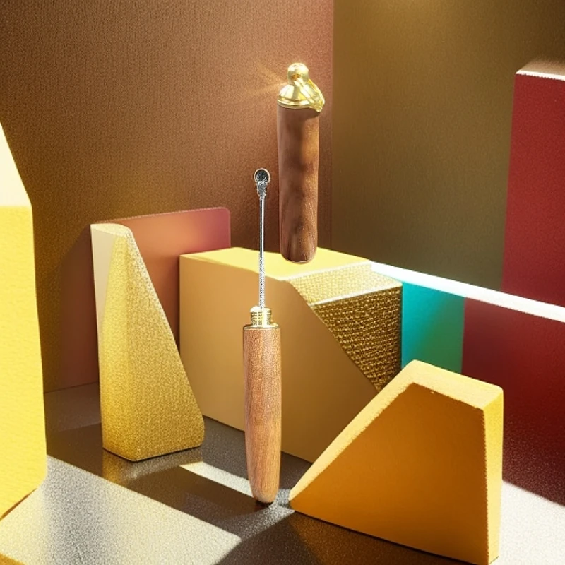 A439海南黄花梨铜铆工艺挖耳勺