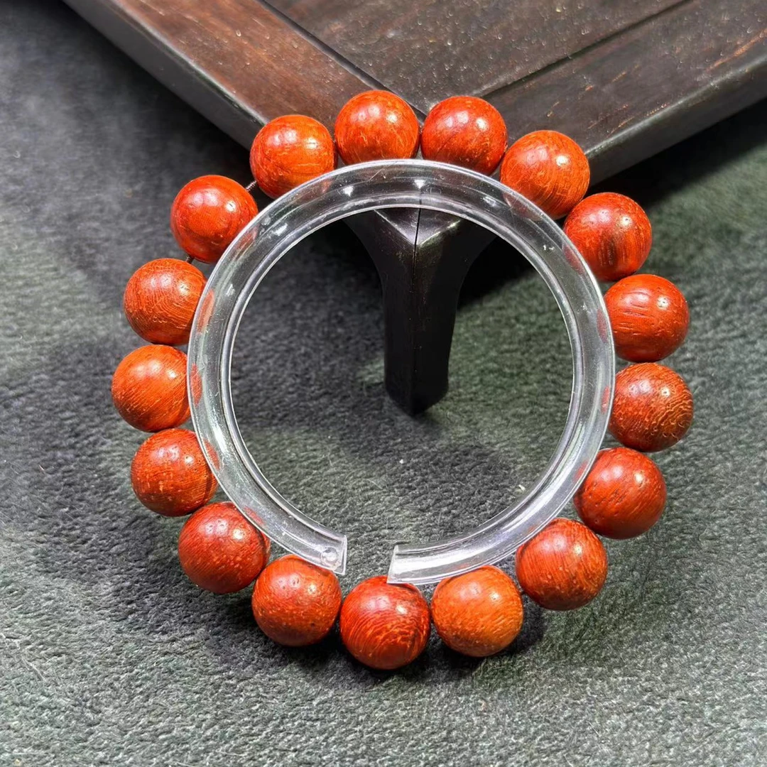 A376赞比亚血檀卡1.2单圈手串