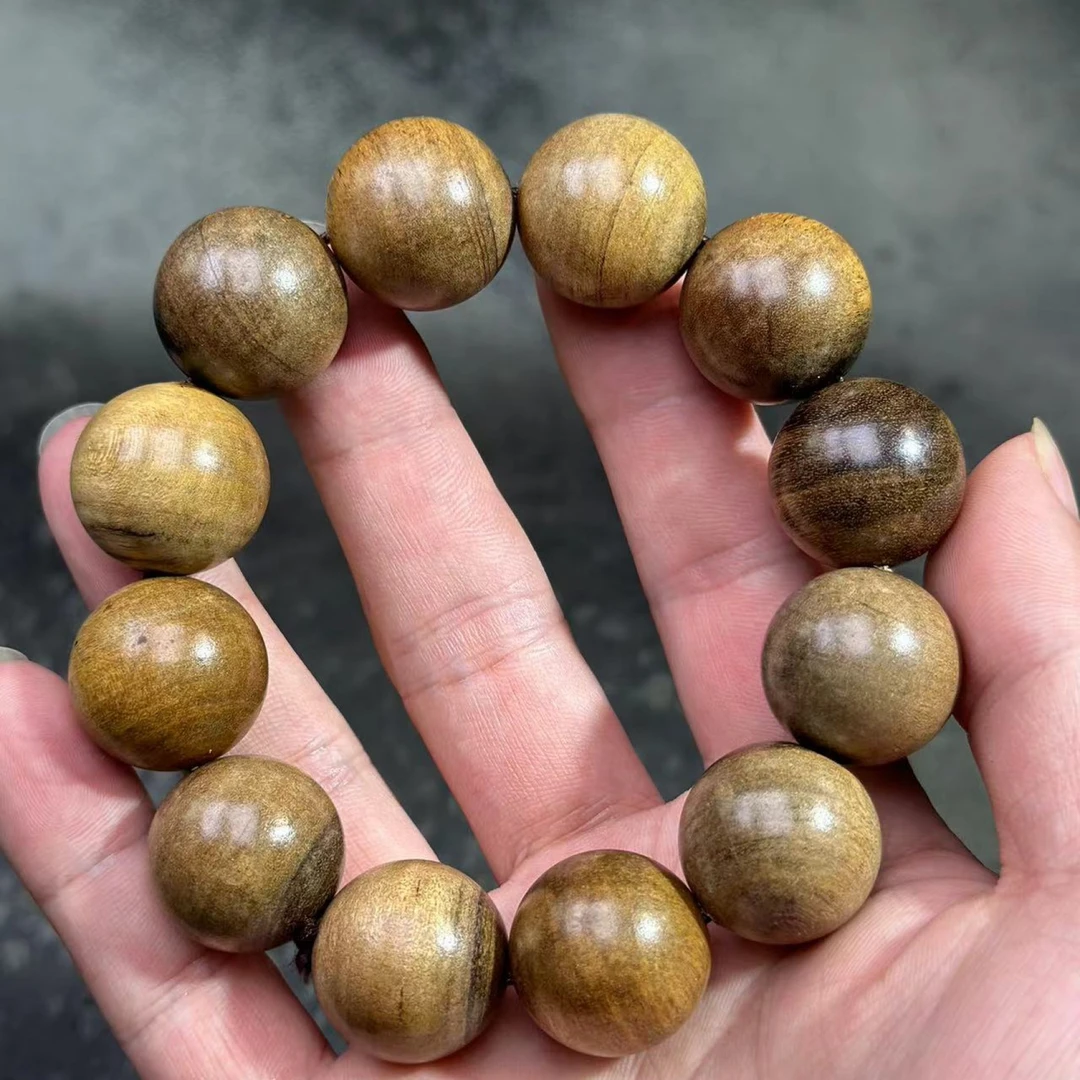 A261墨西哥药香黑柿木卡2.0单圈手串