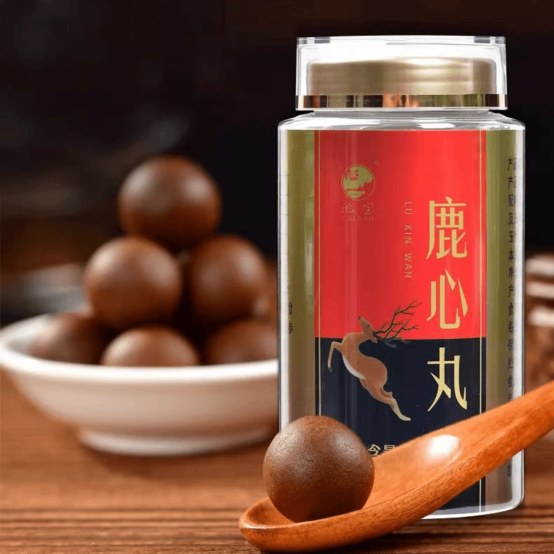 鹿心丸长白山鹿心膏东北吉林鹿产品100g*4瓶