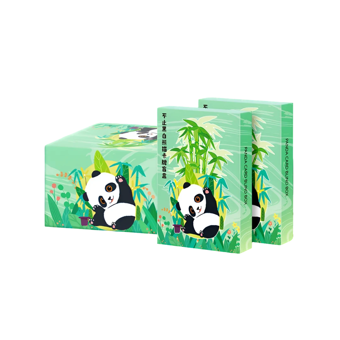 【小伙车】卡韵文化《不止黑白》 熊猫卡牌盲盒（代拆）