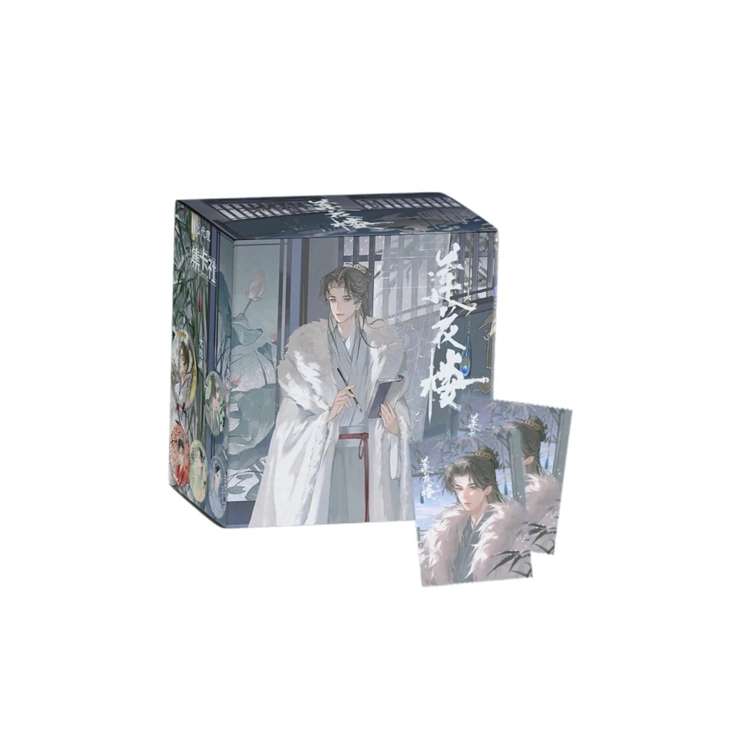 【呼啦圈】集卡社 莲花楼官方徽章系列-看取莲花净 潮玩盲盒（代拆）